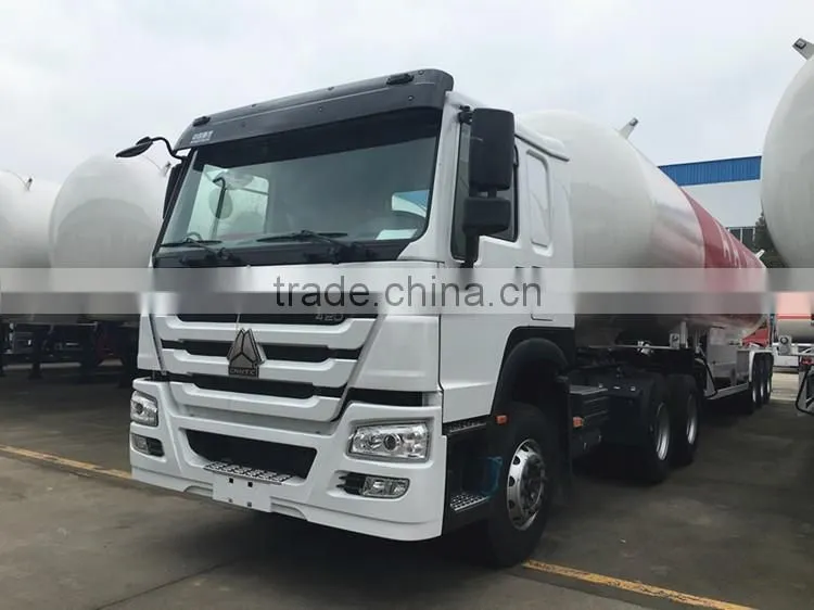 58500L 3 axle lpg semi trailer