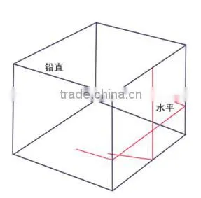 2 lines Self leveling Cross Line Laser Level