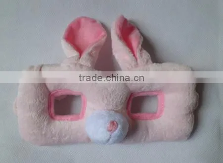 cartoon face mask,Plush Animal Cartoon face mask,plush face mask