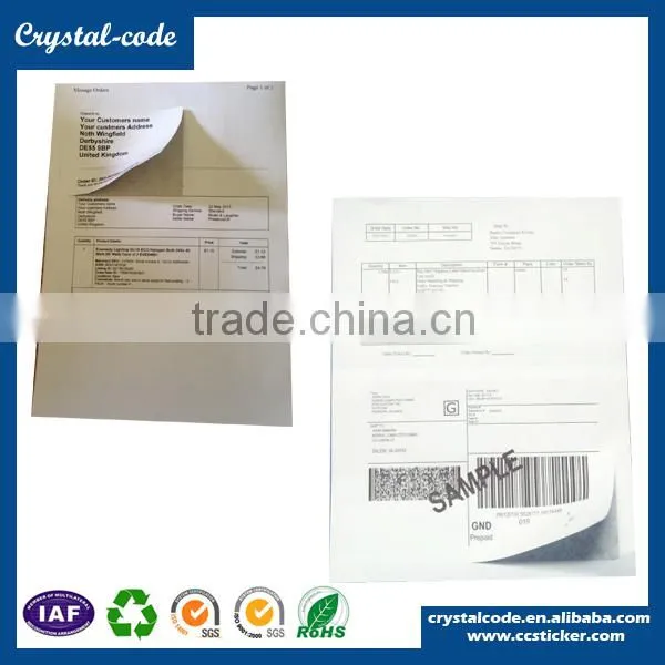 Competitive prioce 2 Labels Per Sheet 8.5x5.5 shipping label