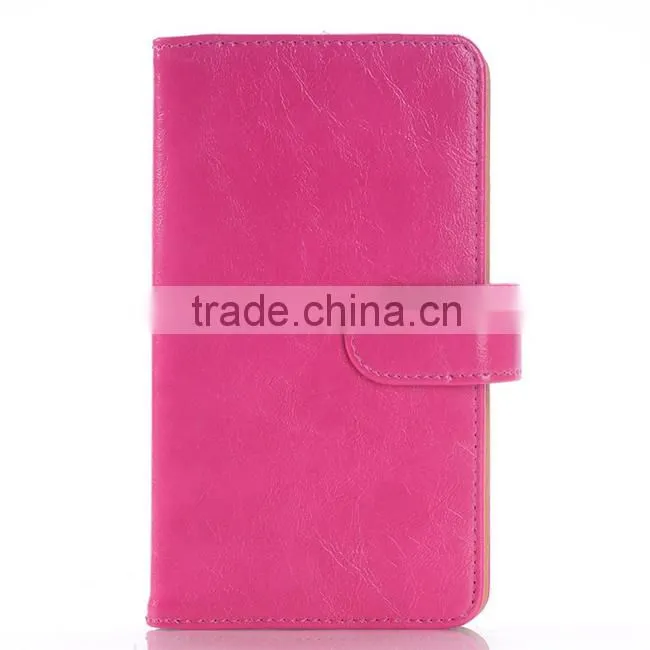 Book Style Wallet Genuine Leather Cover Case For Sony Xperia Z4