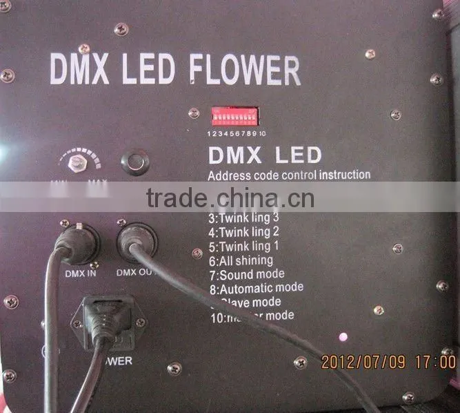 seven heads stage led lighting