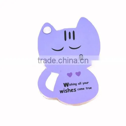 2015 new design creative sticky notes memo pad for wholesale