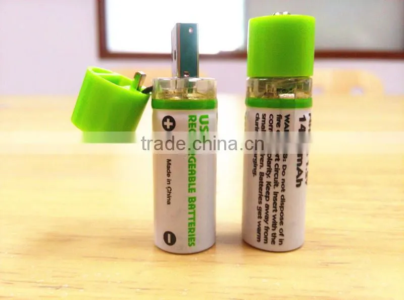 1.2v 800mAh w AA Ni-MH USB battery 2pcs/card 1450mAhcs