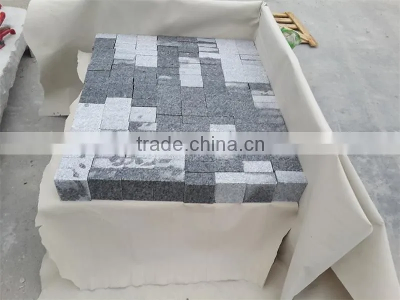 Chinese grey granite cobblestone
