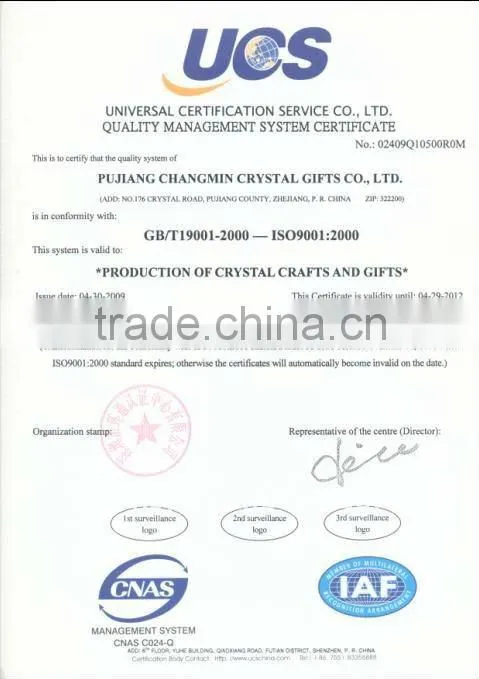 Grand Beautiful Crystal Model for Decoration