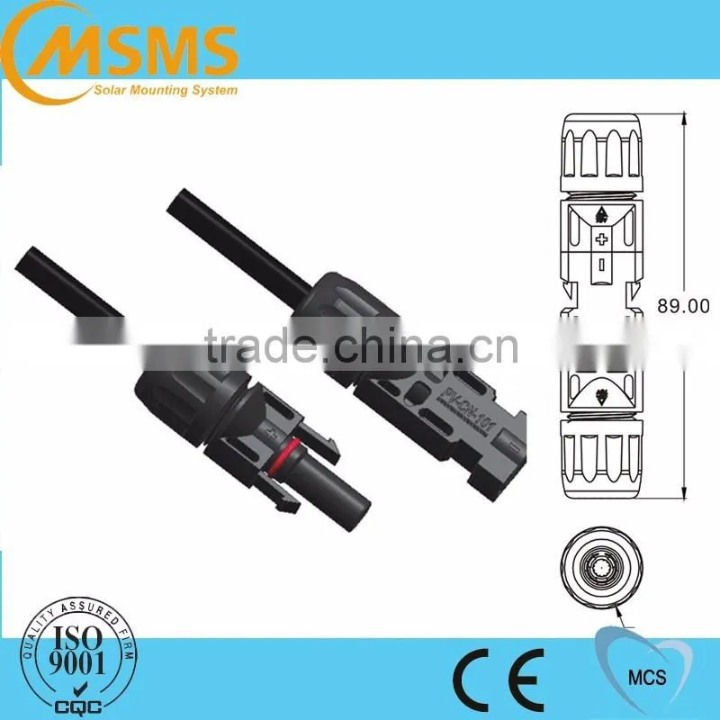 Best selling anodized aluminum solar mounting rail