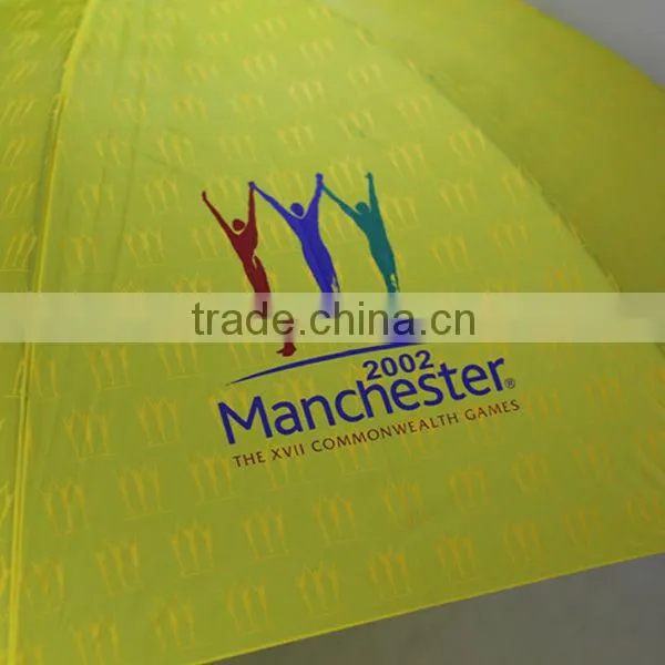 Customs print promotional and advertising golf umbrella