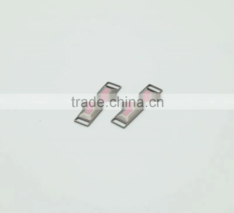 Customized Pink Silver Color Metal Plate for Furniture