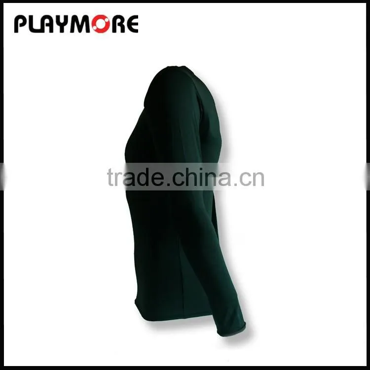 Sublimation custom gym fitness compression shirts for men