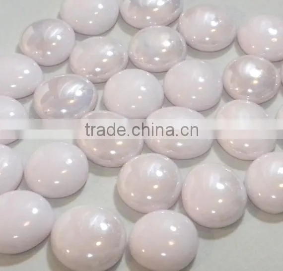Nice flat glass marbles for home decoration