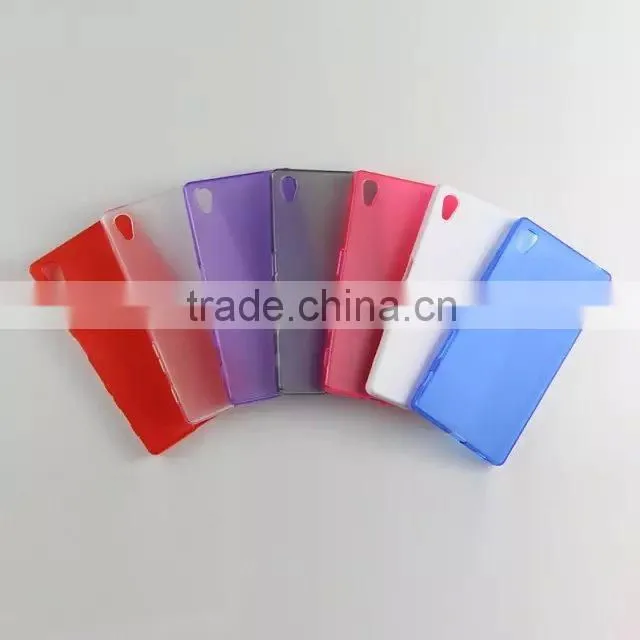Best selling products pudding soft tpu back cover Case good quality tpu case for sony xperia z5 made in china