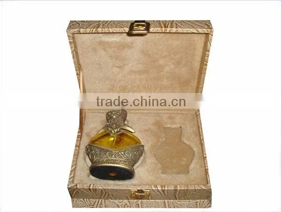 Fabric and Wooden Perfume Box