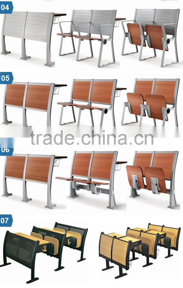 Tianzuo Steel Frame School Auditorium Seating Chairs