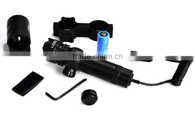 650nm Wavelength Night Vison Laser Rifle Scope,Windage&elevation adjustment hunting riflescope, red and green laser sight