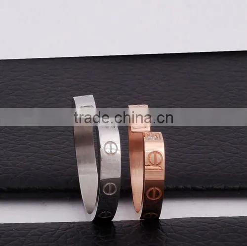 hot sale latest gold ring designs diamond gay men wedding ring in Stainless Steel