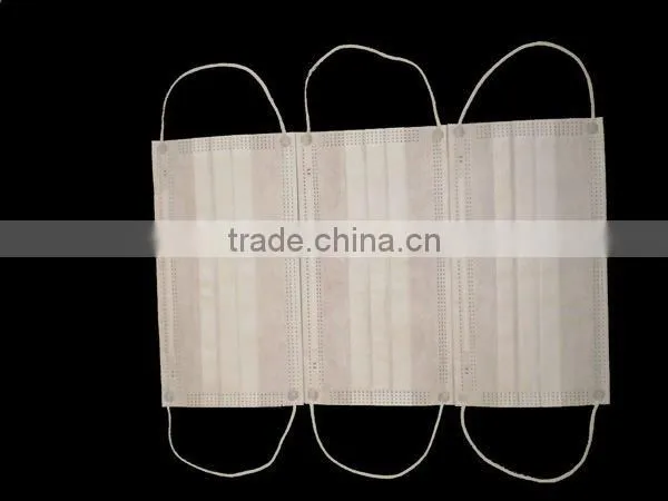 white medical sterile face mask
