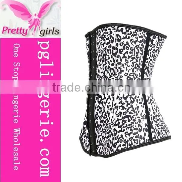 Classic Latex Waist Cincher and Leopard Print Latex Waist Trainer corset