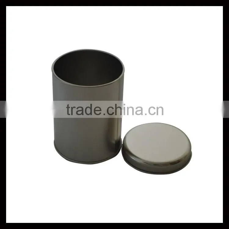 Empty Round Storage Box Tea Tin Box For Home/Office