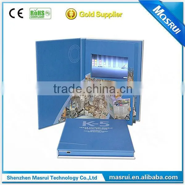 Happy Card 7.0 Inch LCD Advertising Card Video Mailer for Marketing