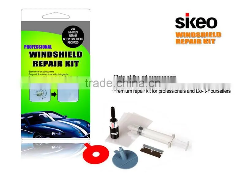 DIY Auto WINDSHIELD REPAIR KIT MOQ Only 48pcs Auto Glass REPAIR