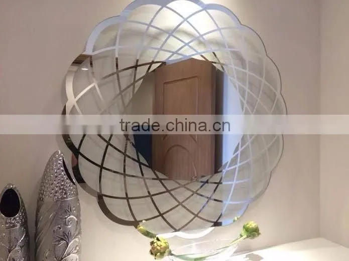 Round Modern Mirror For living Room