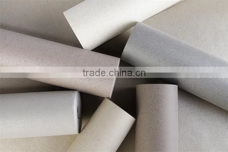 non woven single colur foaming wallpaper foam for home