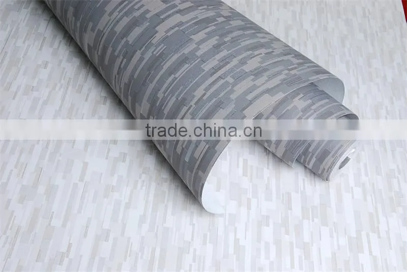 new Non-woven decorative silver mosaic wallpaper