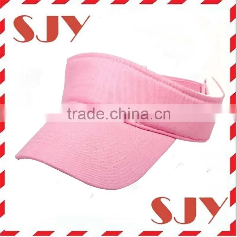 Kids wide brim uv sun visor hat children golf hat