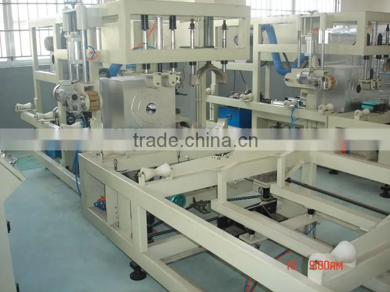 Full automatic PVC pipe threading machine