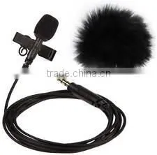 Sport camera voice recorder microphone with clip