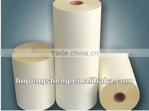 transparent clear PET thermal film for laminating and printing