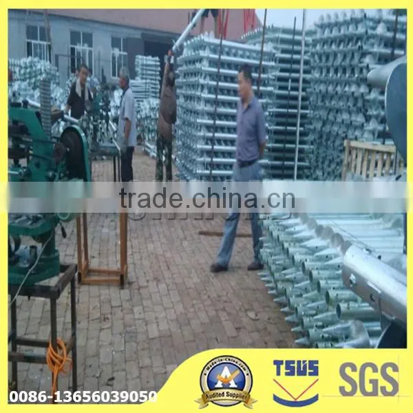 huanghua latest design hot-dip galvanized steel ground screw piles (professional manufacture)