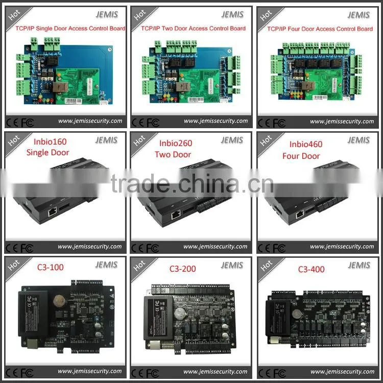 4 doors controller TCP/IP+Wiegand interface access control board