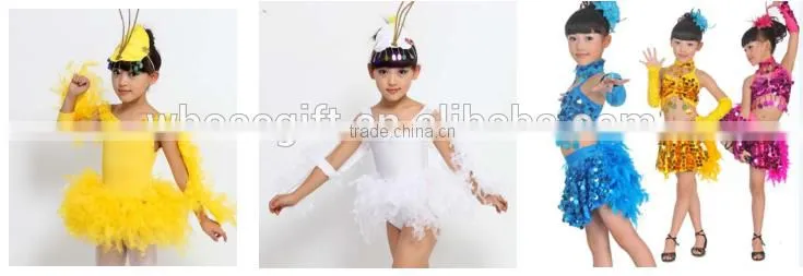 New Children sequins modern dance dress latin jazz dance dress girl stage shows clothes