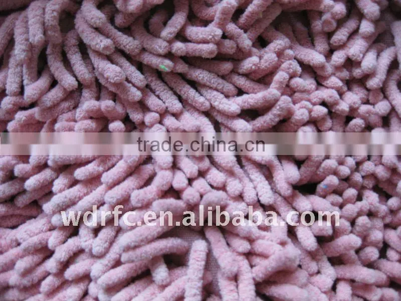 Cleaning chenille fabric