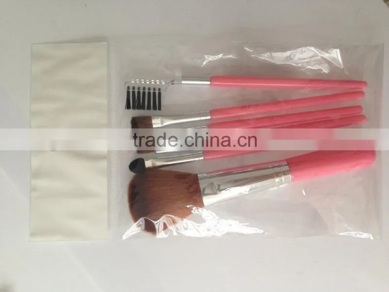 Do not miss 2015 stick newest pink 6pcs Pony Hair Makeup Brush