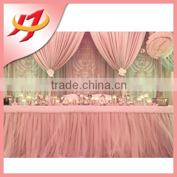 100% Polyester Solid Dyed Duchess pure Satin Silk Fabric wedding decoration