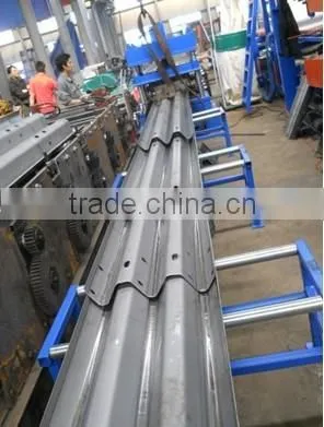 Highway Guardrail road making machine