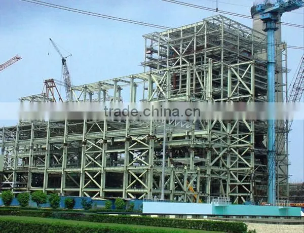 Steel structure building processing