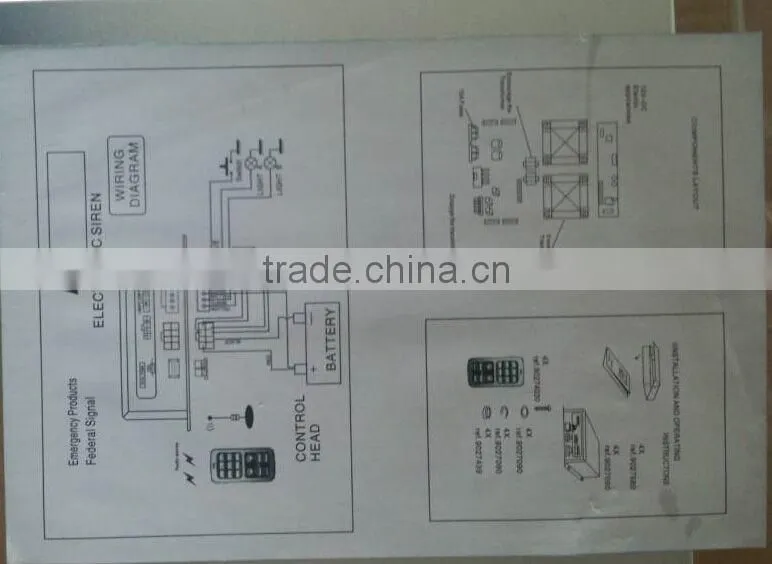 400W emergency high power siren AS9000B