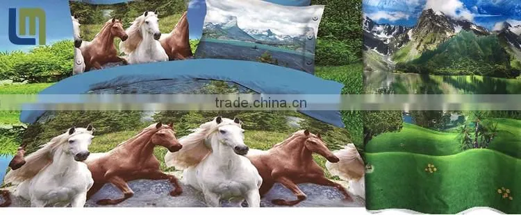 Chinese factory polyester printed make-to-order microfiber towel fabric for bedding