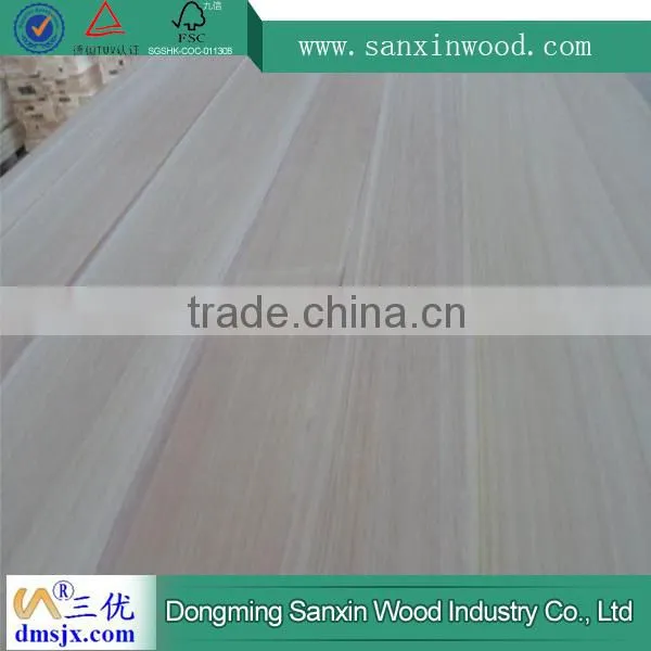 paulownia edge glued panel for drawer sides&backs
