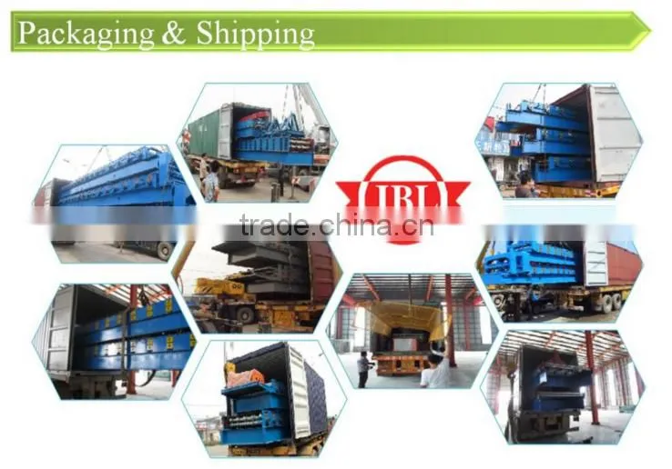 W Shape Highway Guardrail Cold roll forming machine from JBL with High performance color steel metal