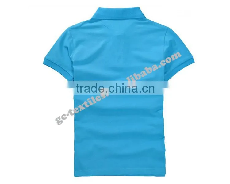 Custom 100% Heavy Cotton Staff Uniform Polo Shirt