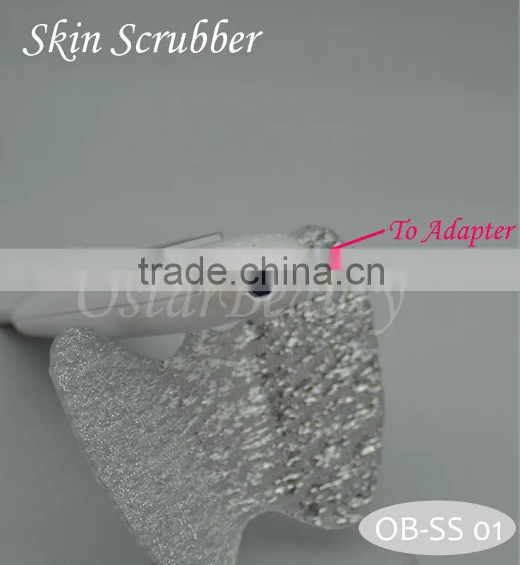 Exfoliating body scrubber ultrasonic cleaner face skin scrubber