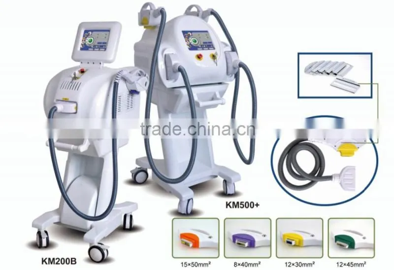 Large promotion! portable shr ipl hair removal from china Weifang KM