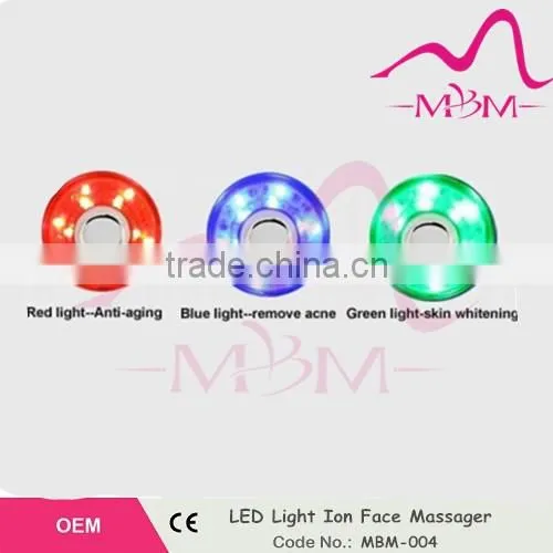 LED Therapy Face Lift Machine EMS Handheld Wrinkle Remove Device