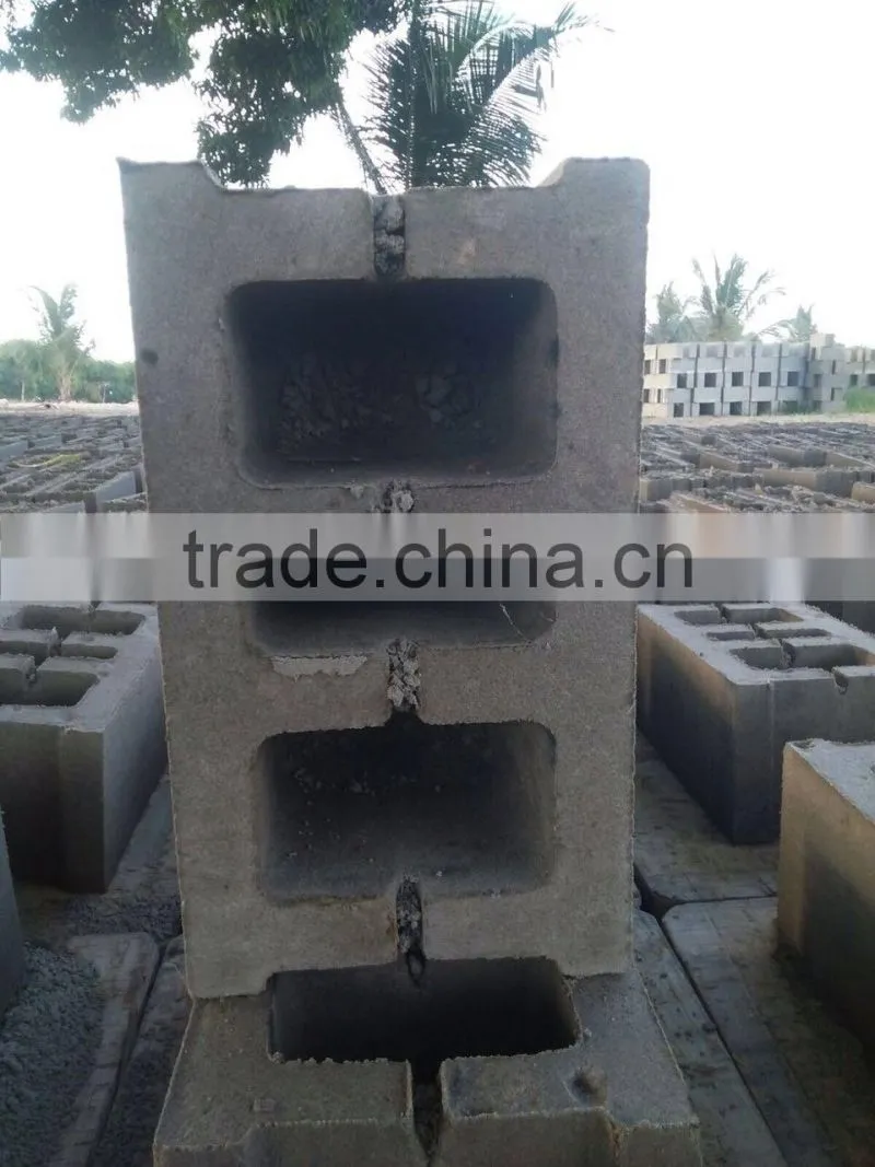 Good quality high production QTJ4-26C Hollow/paving block making machine with vedio