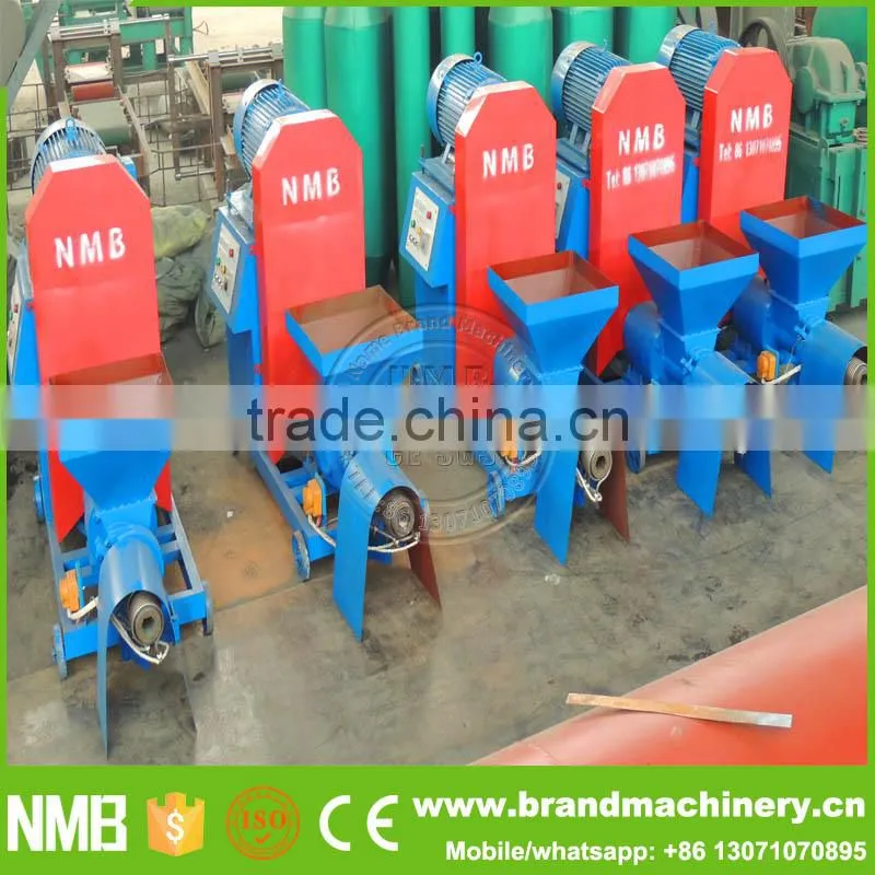50,80mm straw jute sticks charcoal making machine, briquette machine from sawdust